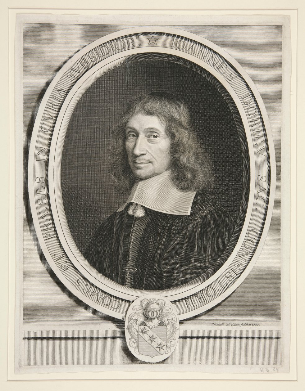 Jean Dorieu, presidente de la Corte del SIDA (1596-1679) de Robert Nanteuil