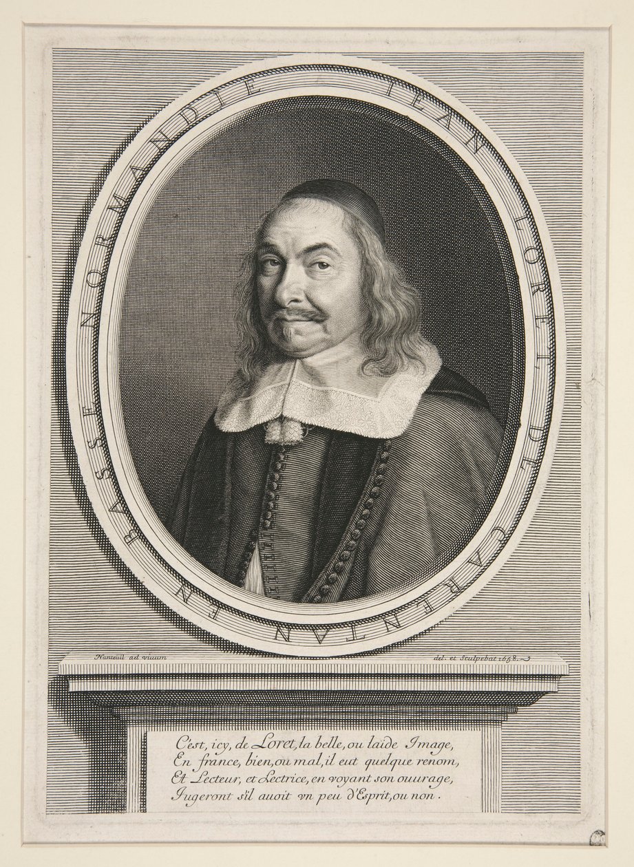 Juan Loret (1595-1665) de Robert Nanteuil