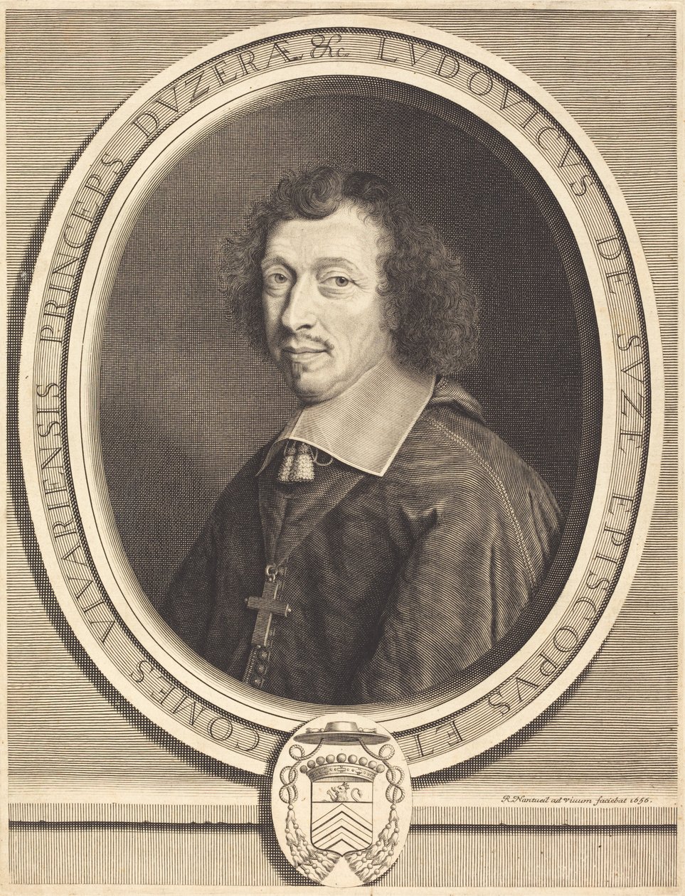 Louis-Francois de La Baume de Suze de Robert Nanteuil