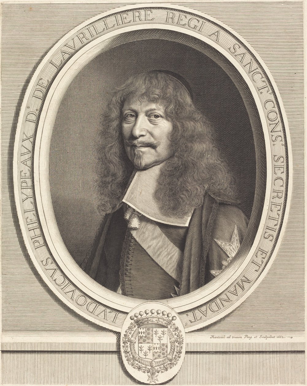 Louis-Phelypeaux de La Vrilliere de Robert Nanteuil