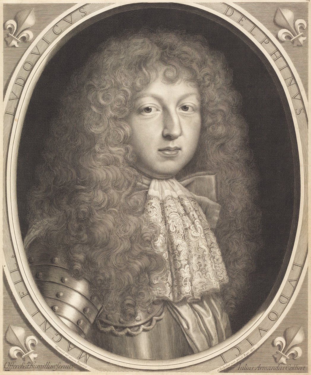Luis, delfín de Francia de Robert Nanteuil