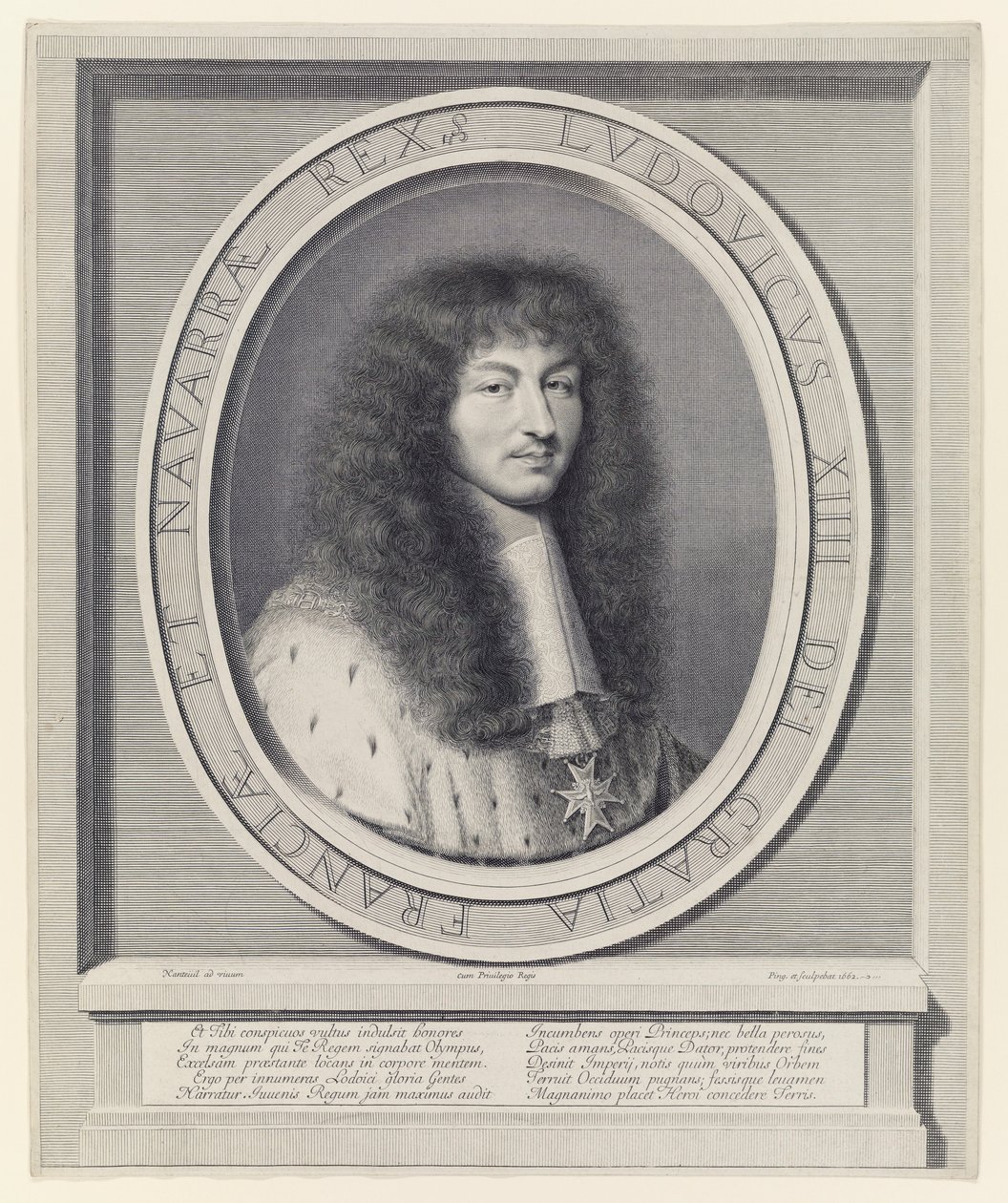 Luis XIV de Robert Nanteuil