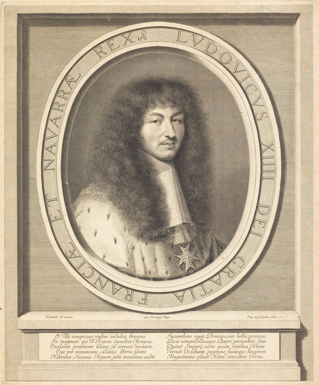 Luis XIV de Robert Nanteuil