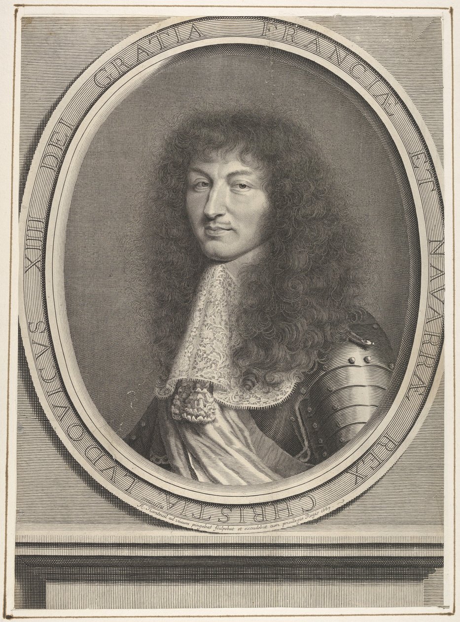 Luis XIV, 1667 de Robert Nanteuil