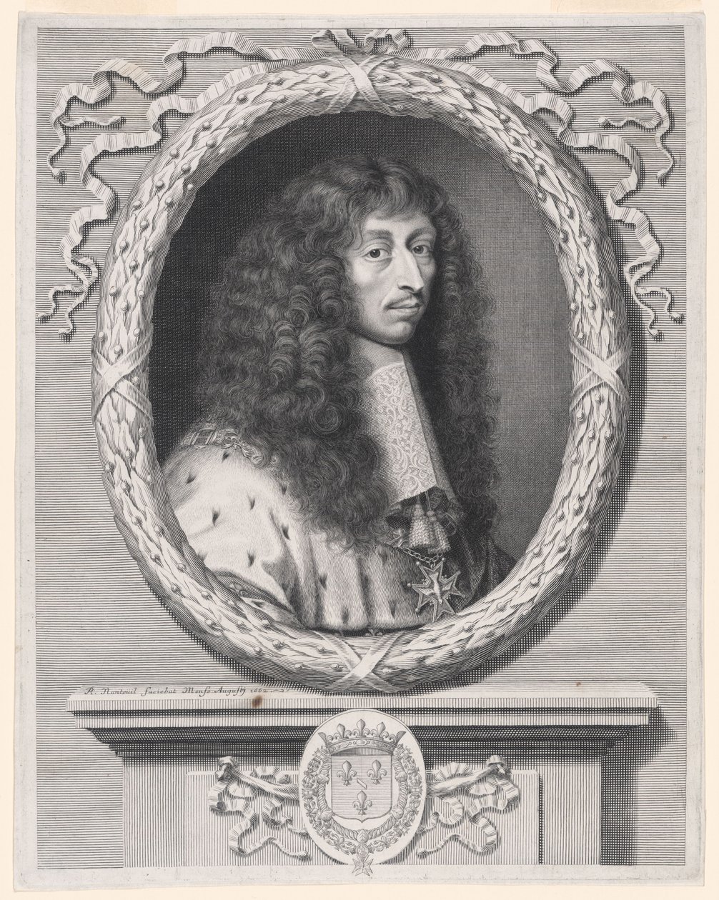 Luis de Borbón, II de su nombre, príncipe de Condé, apodado Monsieur le Prince (1621-1686) de Robert Nanteuil
