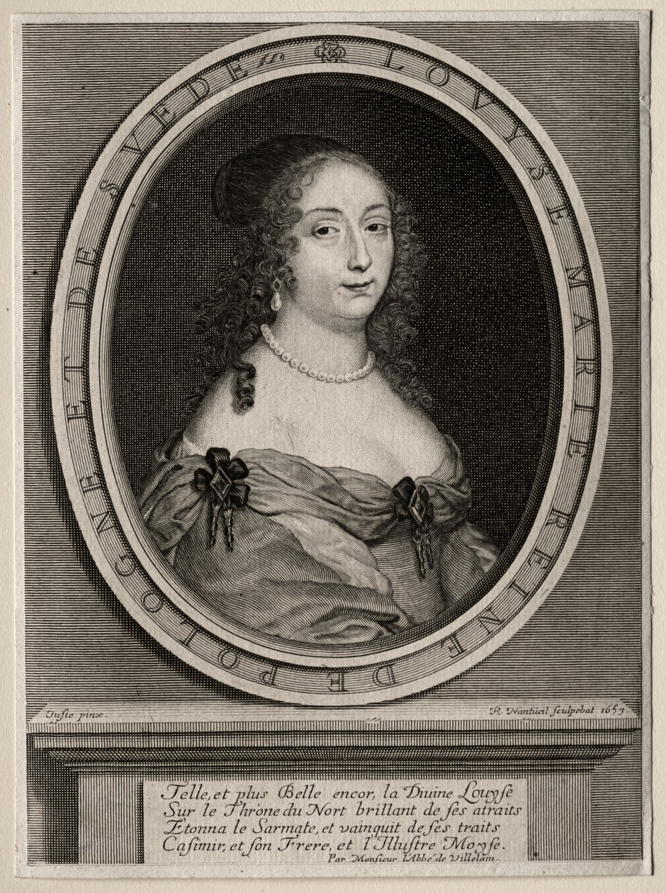 Marie Louise de Gonzague, Reina de Polonia de Robert Nanteuil