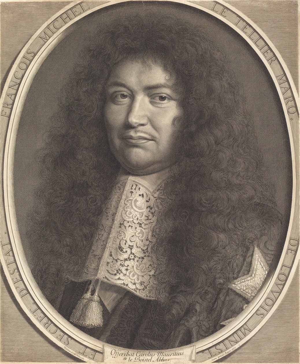 Marqués de Louvois de Robert Nanteuil
