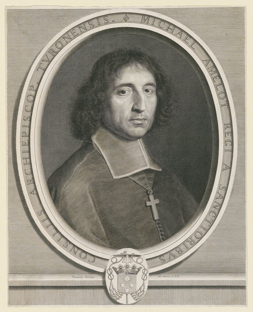 Michel Amelot, arzobispo de Tours de Robert Nanteuil