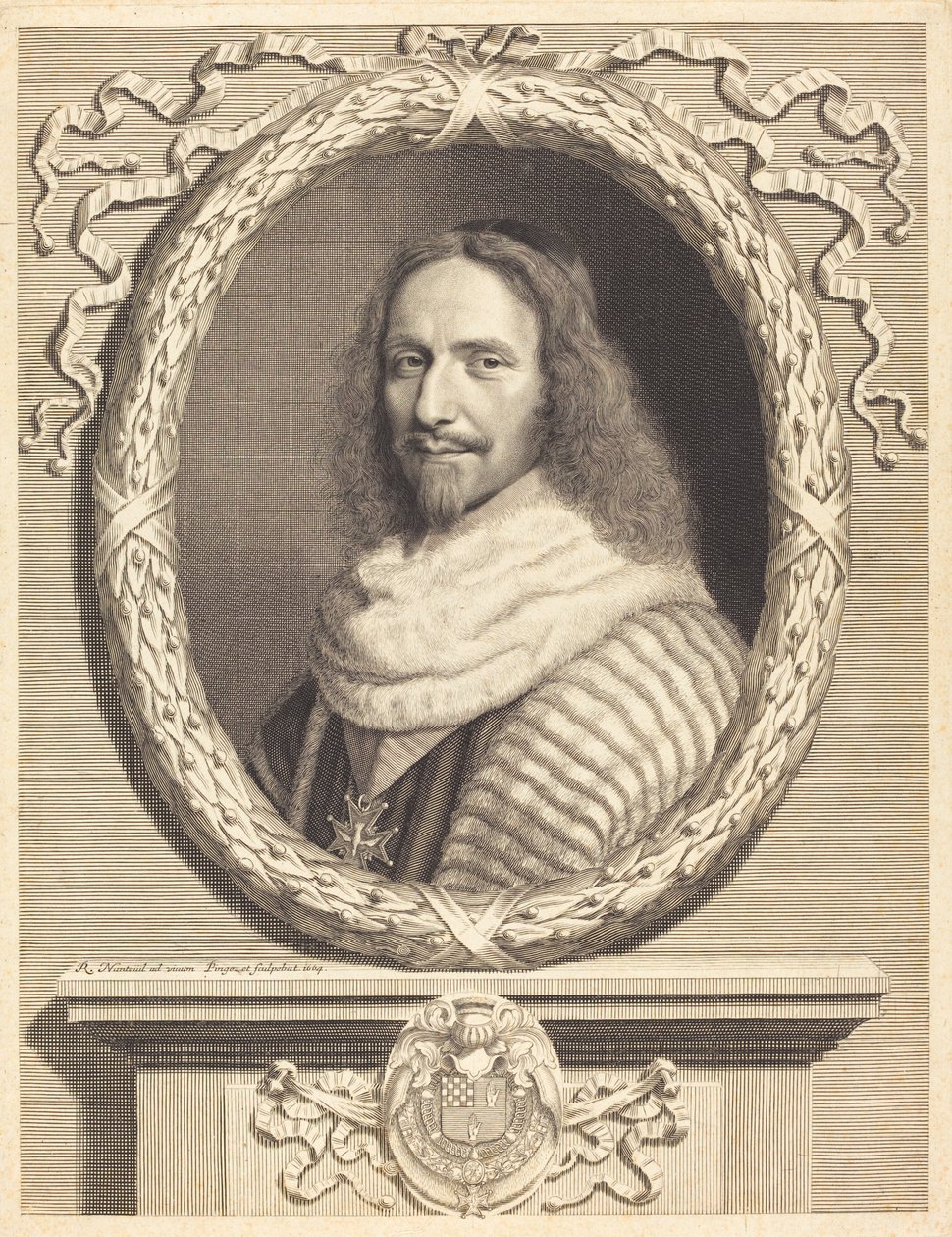 Nicholas Potier de Novion de Robert Nanteuil