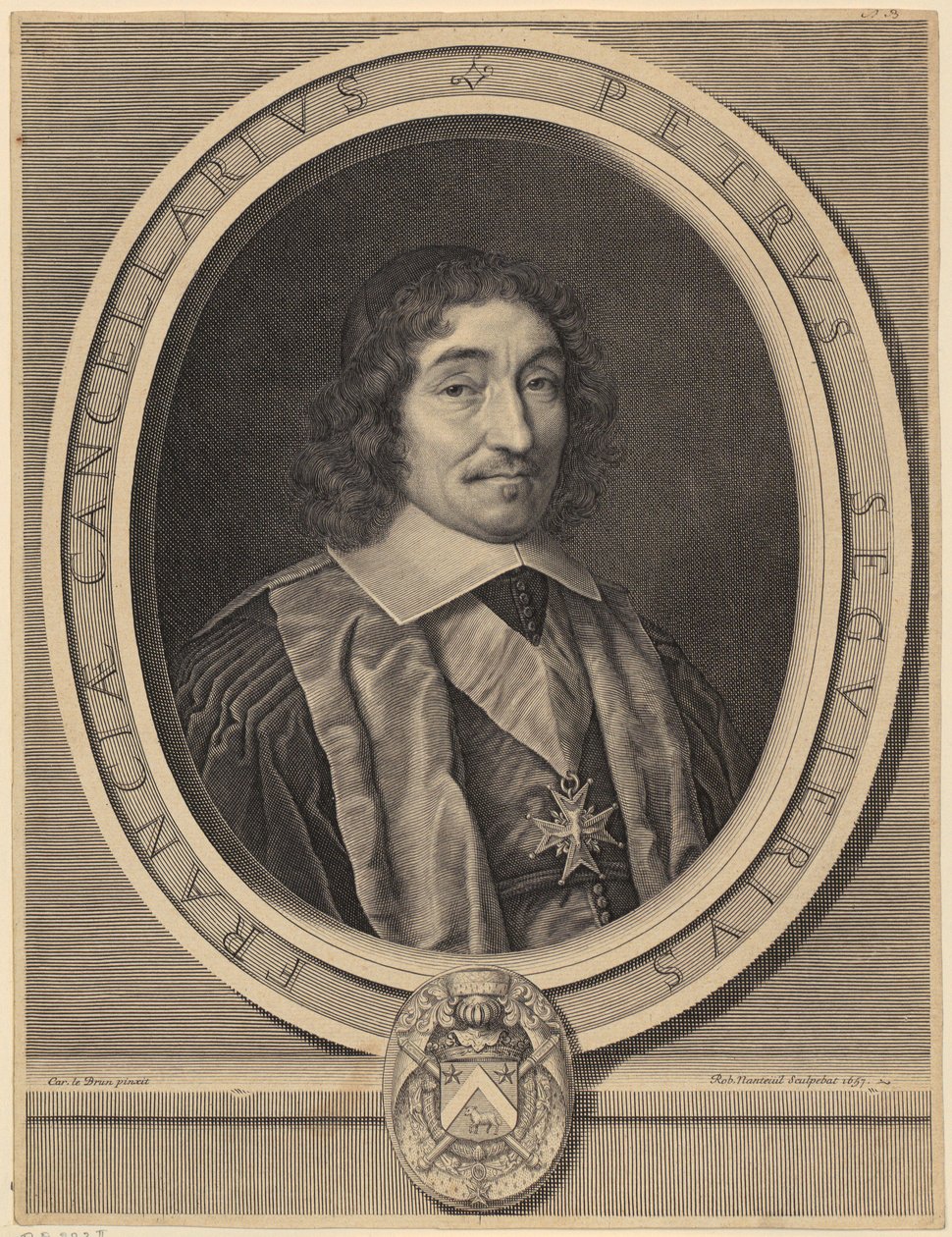 Retrato del canciller Pierre Séguier de Robert Nanteuil