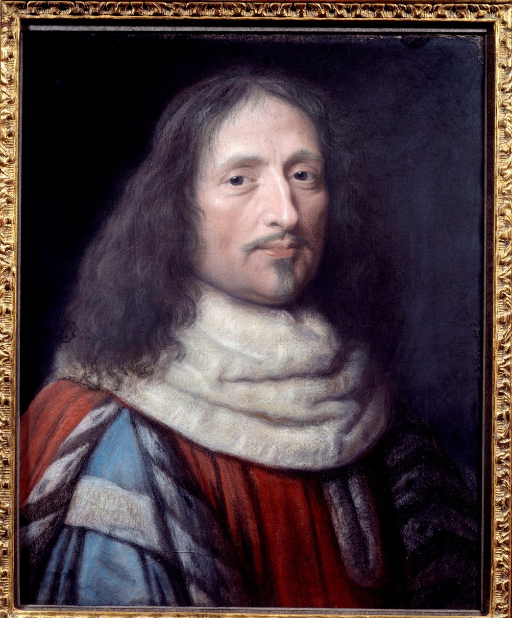 Retrato de Guillaume de Lamoignon (1617-1677) Primer Presidente del Parlamento de París de Robert Nanteuil