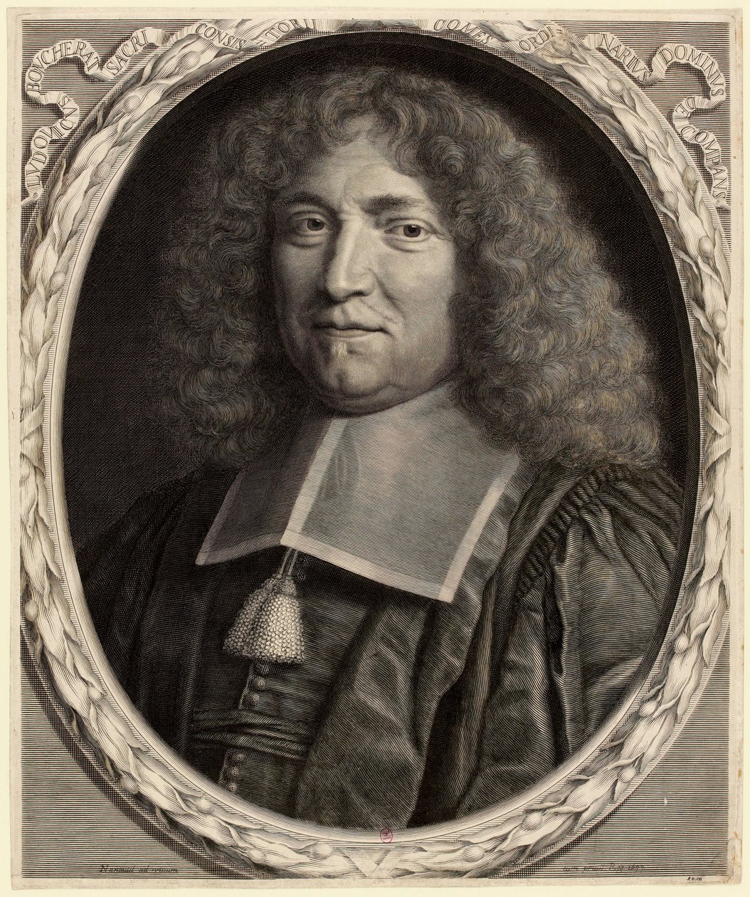 Retrato de Louis Boucherat 1616-1699, Canciller de Francia, 1677 de Robert Nanteuil