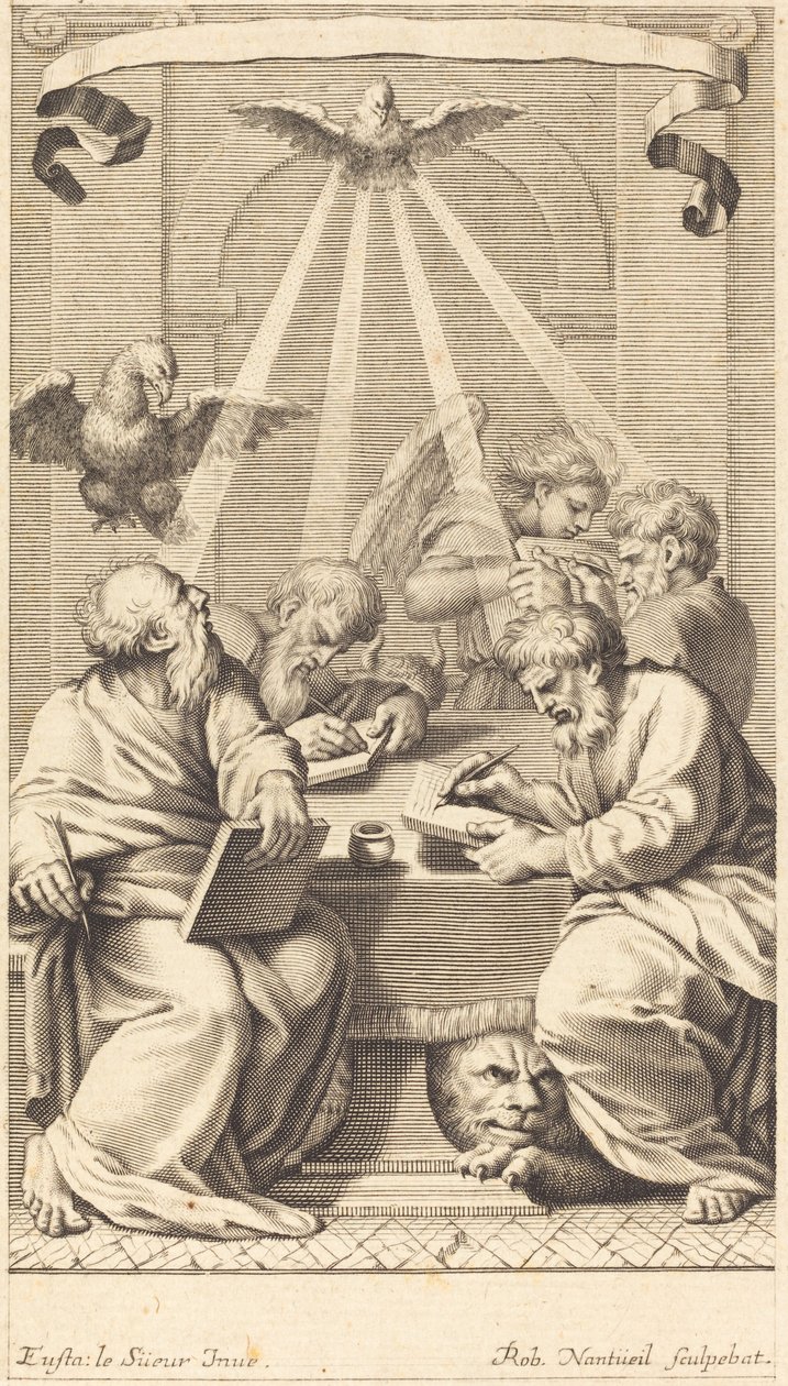 Los cuatro evangelistas de Robert Nanteuil