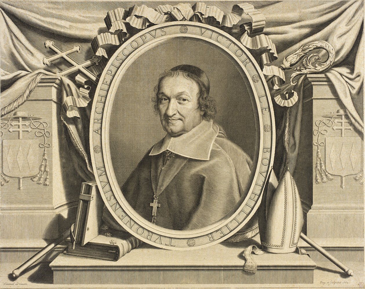 Victor Bouthillier, arzobispo de Tours de Robert Nanteuil