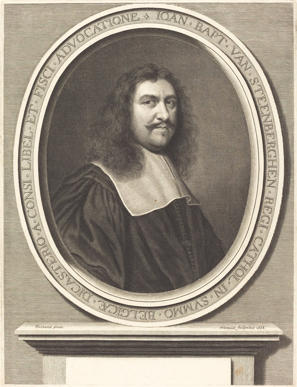 Jean-Baptiste van Steenberghen de Robert Nanteuil after François Duchatel