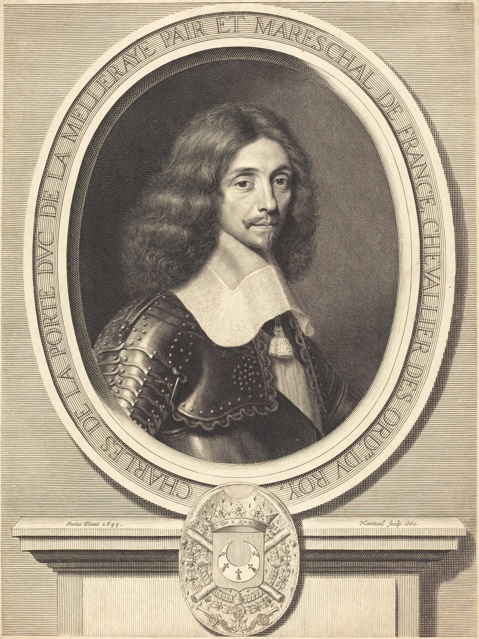 Mariscal de La Meilleraye de Robert Nanteuil after Justus van Verus