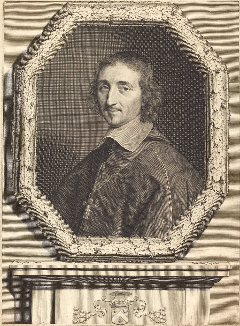 Ferdinand de Neufville de Robert Nanteuil after Philippe de Champaigne