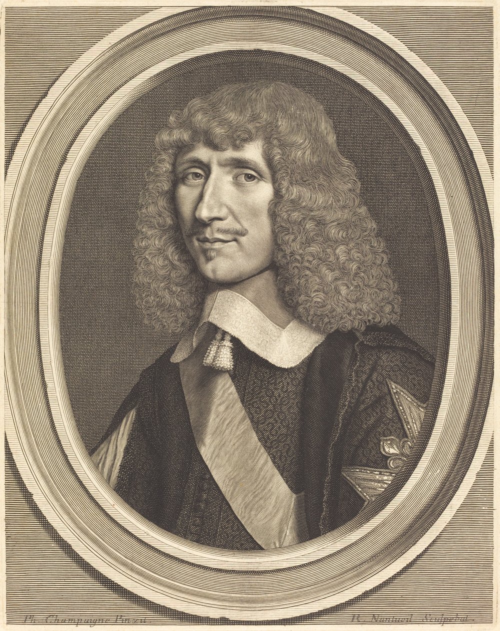 Leon-Bouthillier, Conde de Chavigny de Robert Nanteuil after Philippe de Champaigne