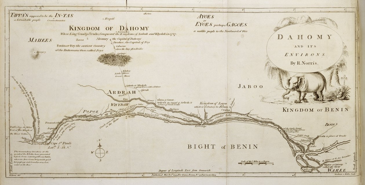 Dahomey y sus Alrededores, de 