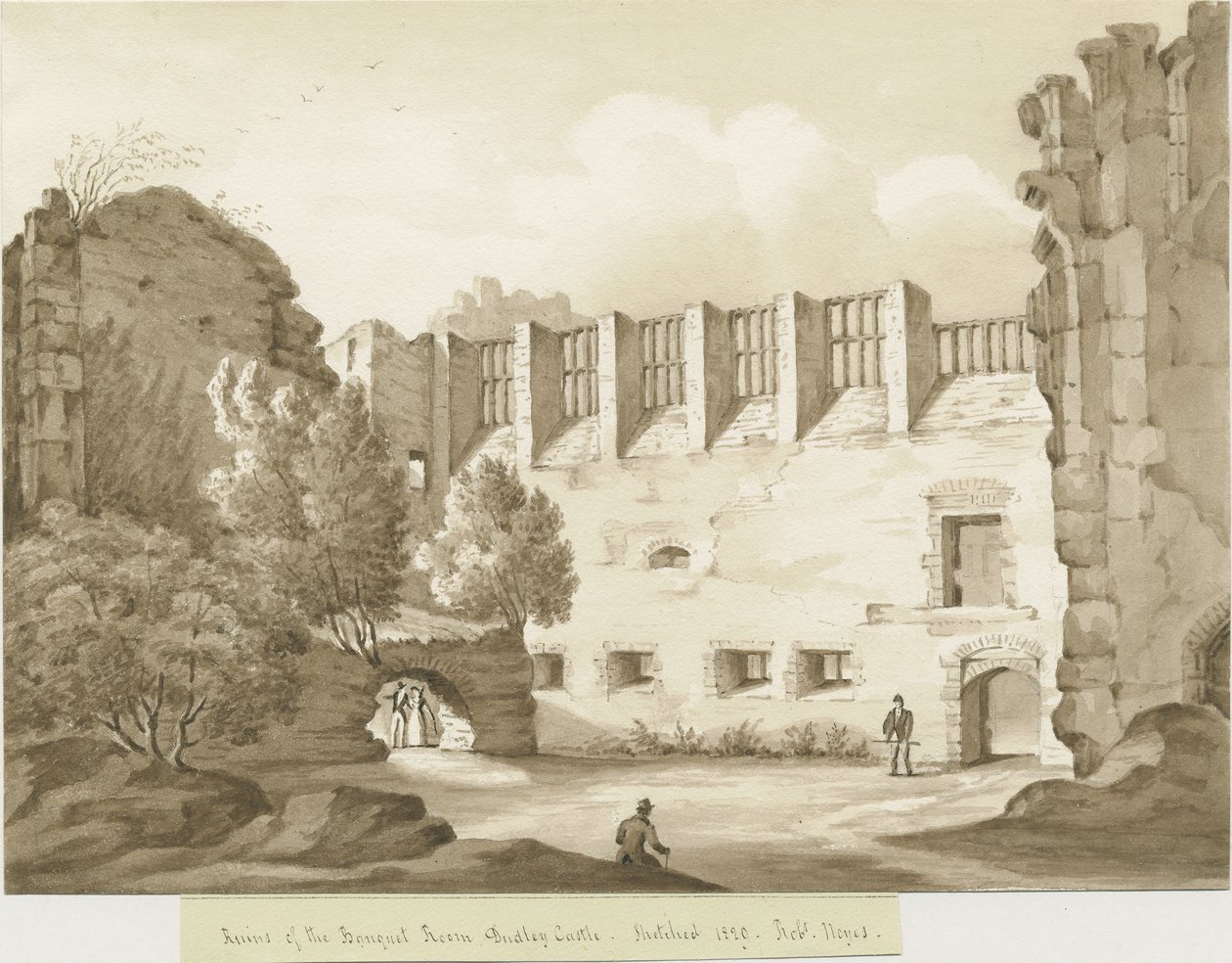 Castillo de Dudley - La Torre del Homenaje de Robert Noyes
