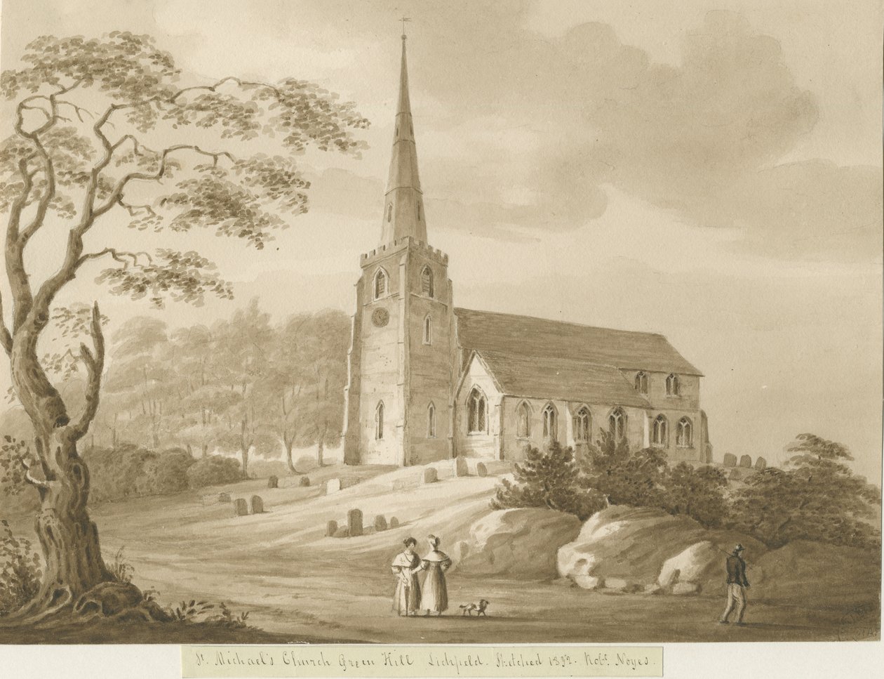 Lichfield - Iglesia de San Miguel de Robert Noyes