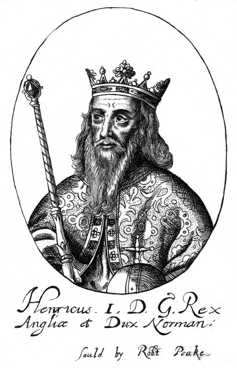 Enrique I, Rey de Inglaterra de Robert Peake