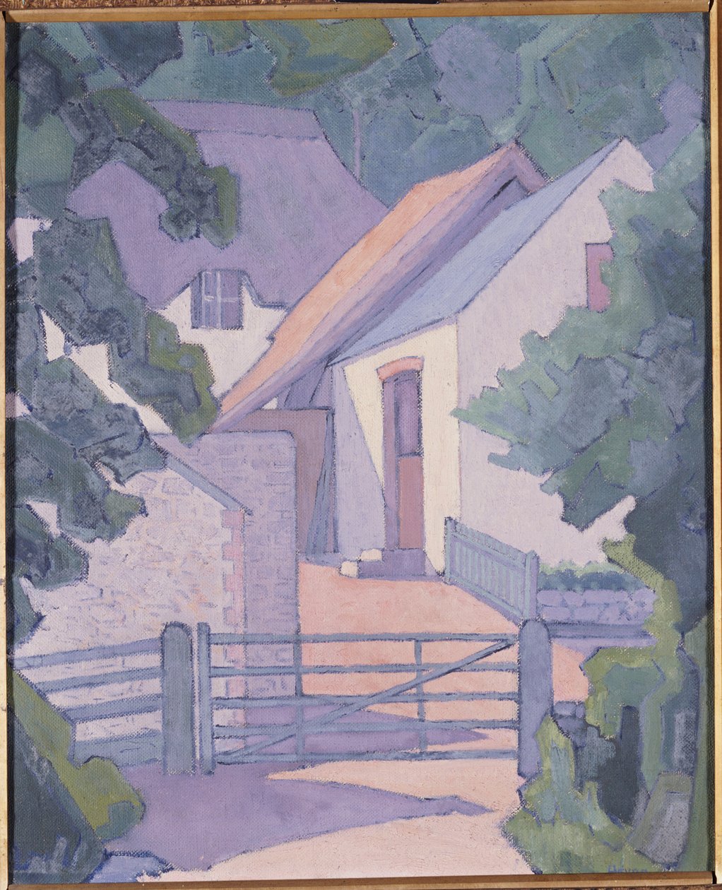 Mañana, los South Downs, 1906 de Robert Polhill Bevan