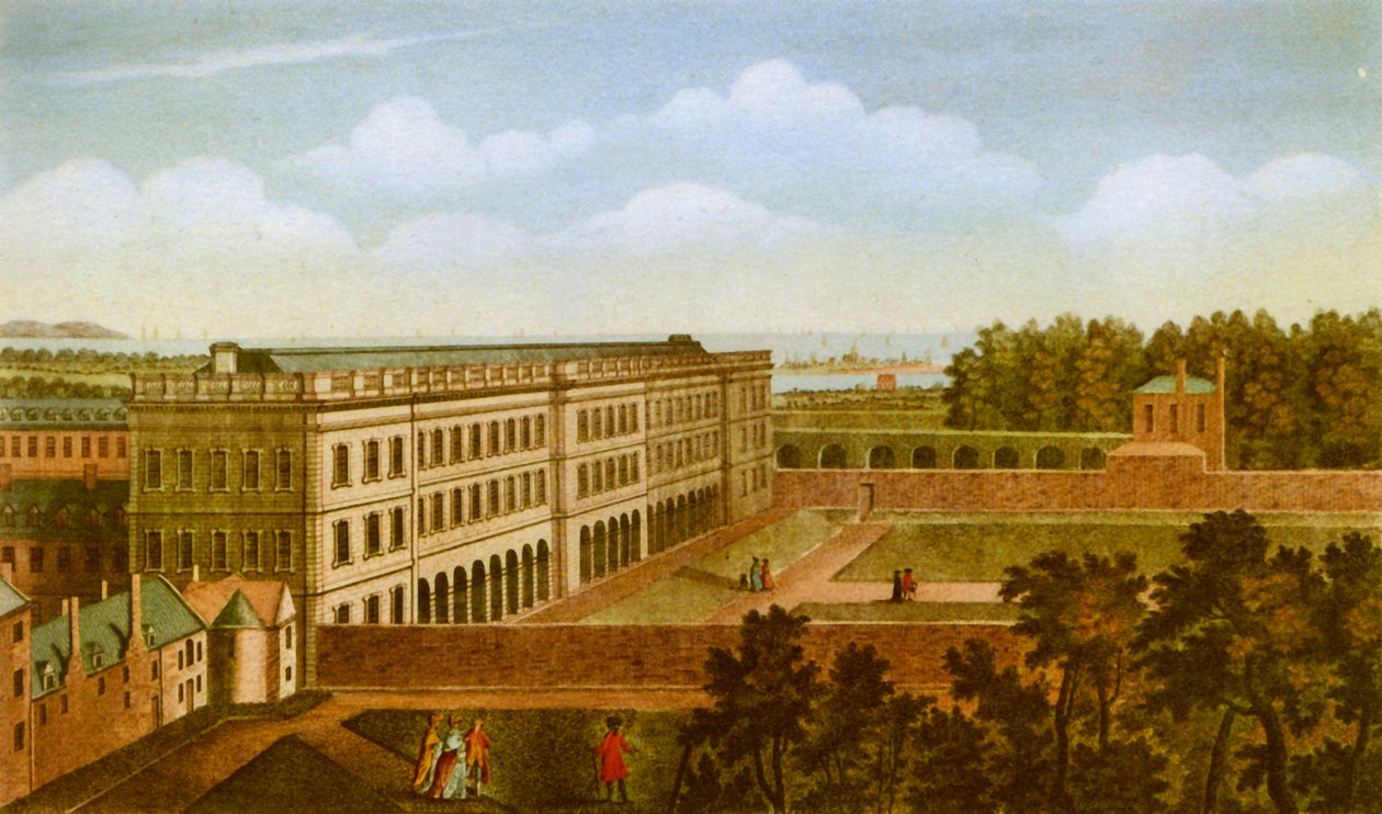 La Biblioteca del Trinity College, Dublín de Robert Sayer