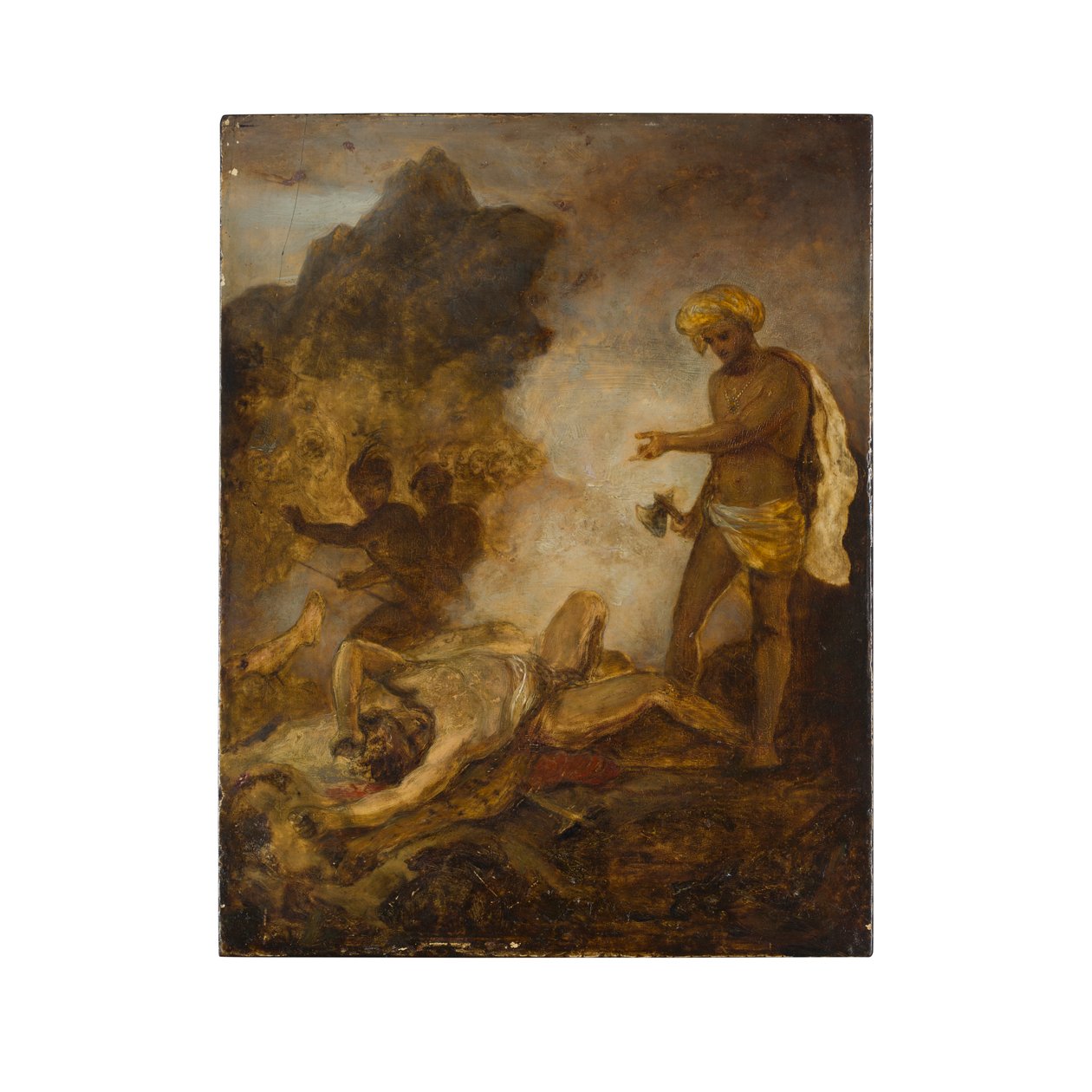 Don Rafael y sus compañeros sorprendidos por corsarios de Robert Smirke