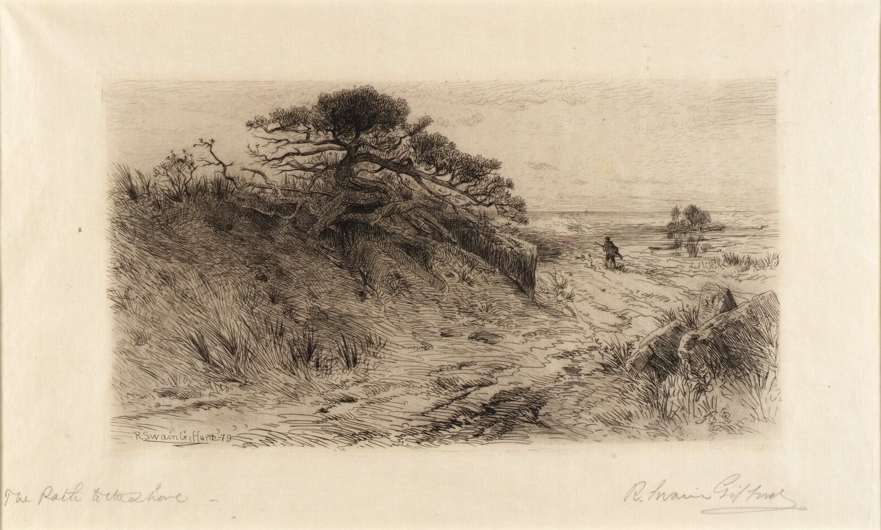 El camino a la orilla de Robert Swain Gifford