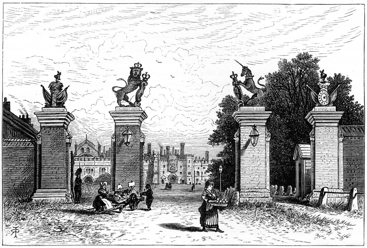 Entrada al Palacio de Hampton Court de Robert Taylor Pritchett