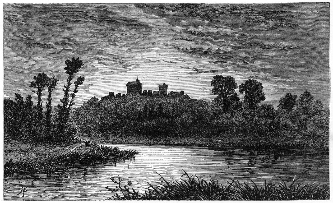 Windsor, desde el Enfoque Este, 1880 de Robert Taylor Pritchett