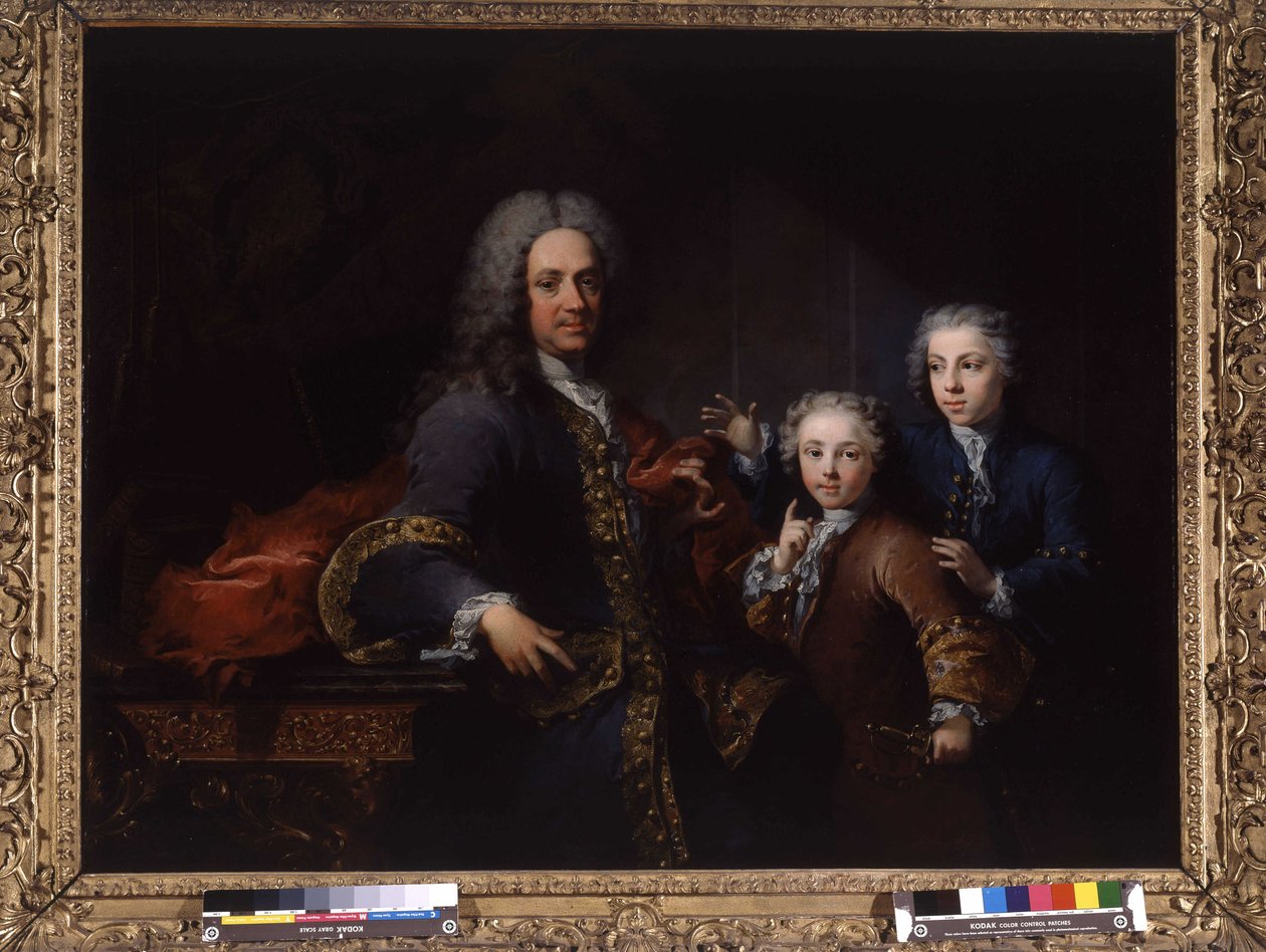 Monsieur de Saint Cannat y sus hijos de Robert Tournieres