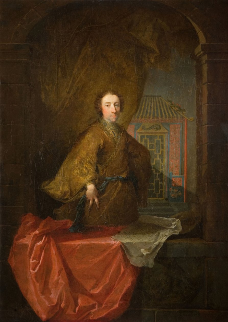 Retrato de Richard Dicky Bateman, 1741 de Robert Tournieres