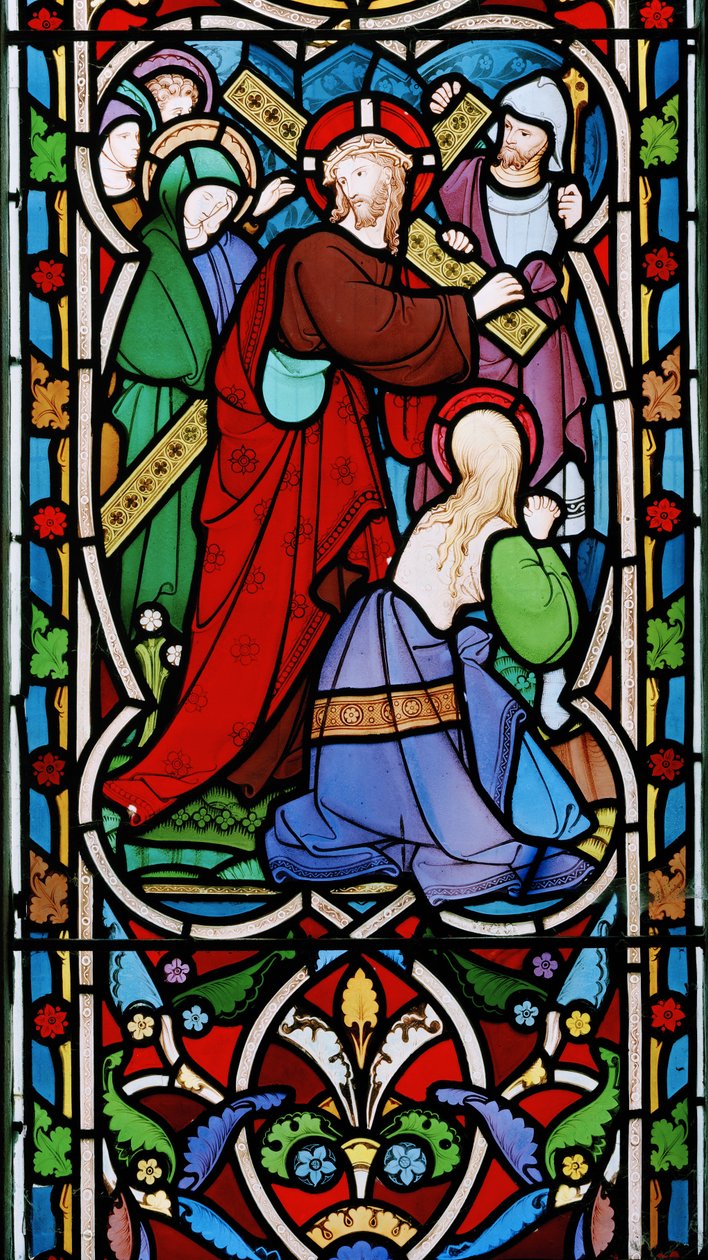 Cristo llevando la Cruz y María Magdalena de Robert Turnill Bayne