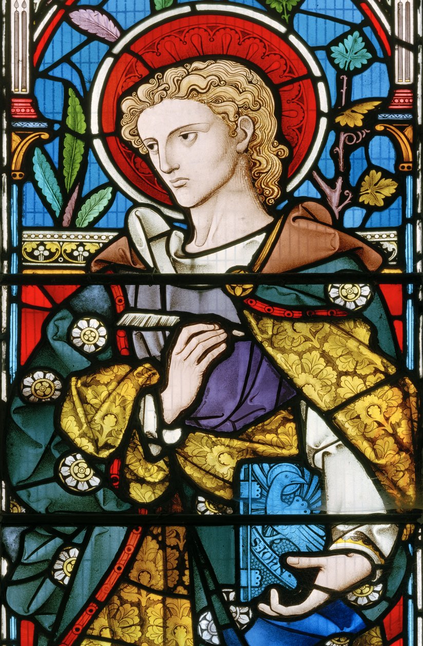 San Juan (detalle) de El Buen Pastor de Robert Turnill Bayne