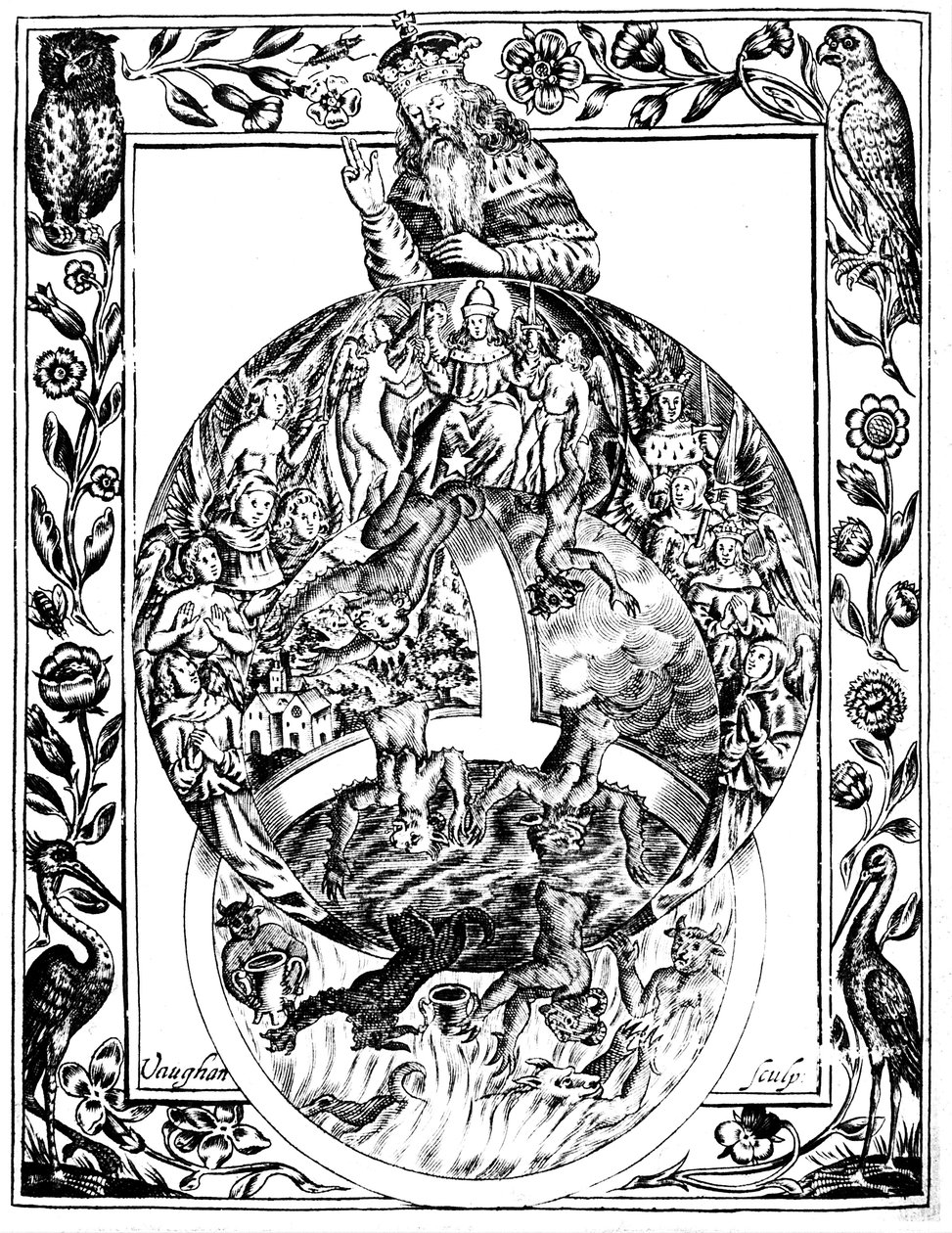 Jerarquía de la Iglesia, 1652 de Robert Vaughan