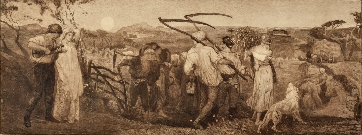 La Luna de la Cosecha de Robert Walker Macbeth