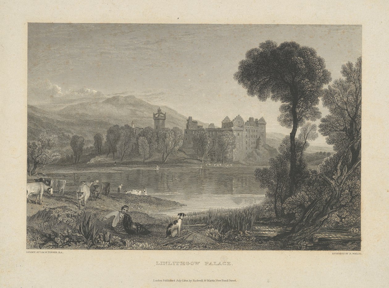 Palacio de Linlithgow de Robert Wallis