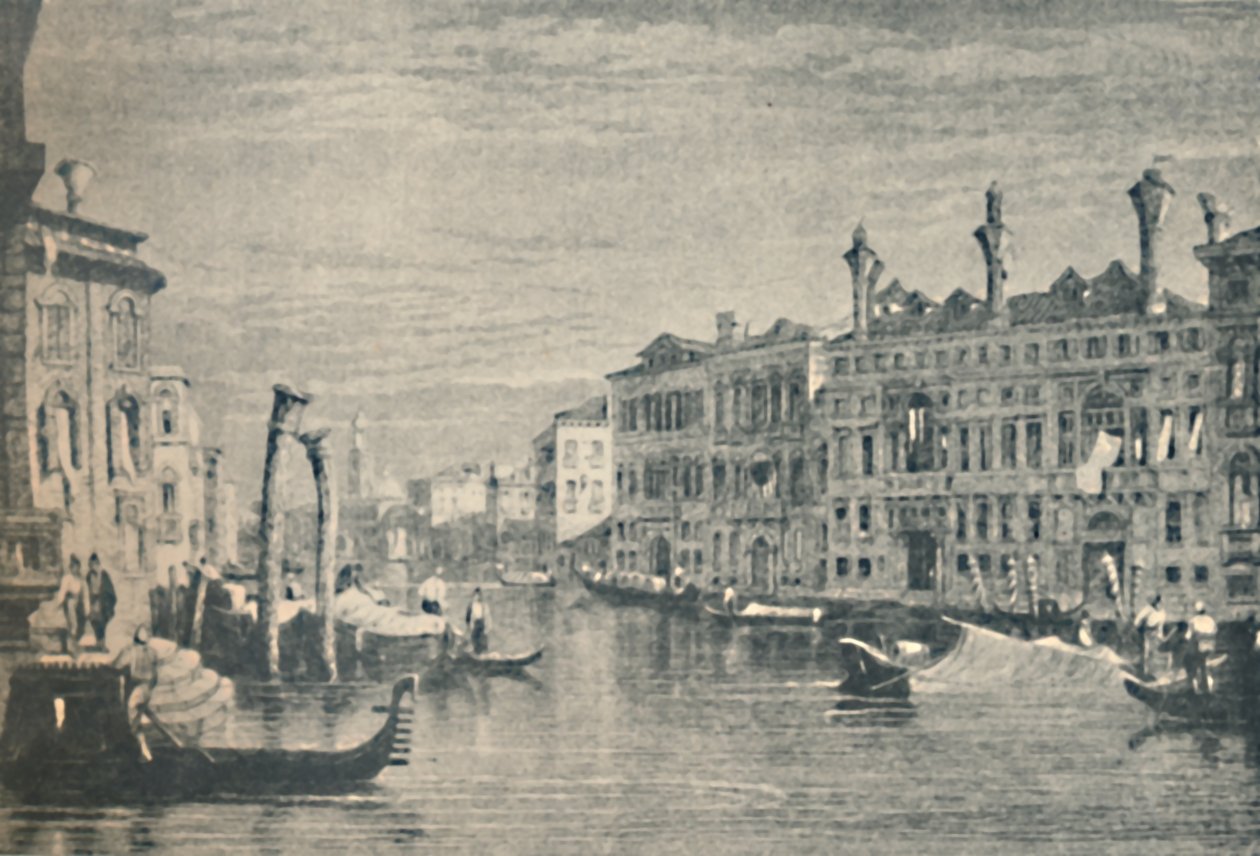 Palazzo Mocenigo, 1830, 1925 de Robert Wallis