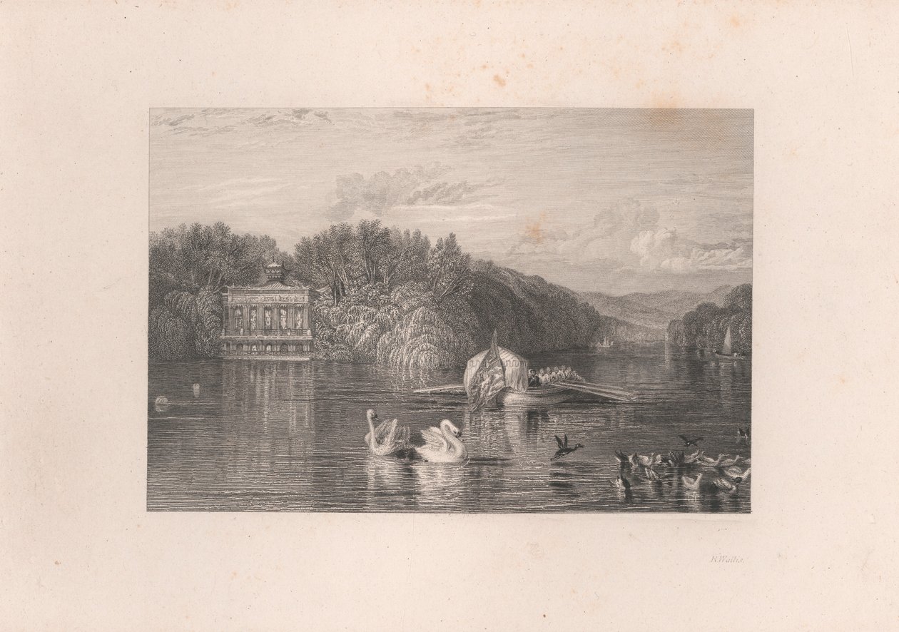 Virginia Water No. 1 de Robert Wallis