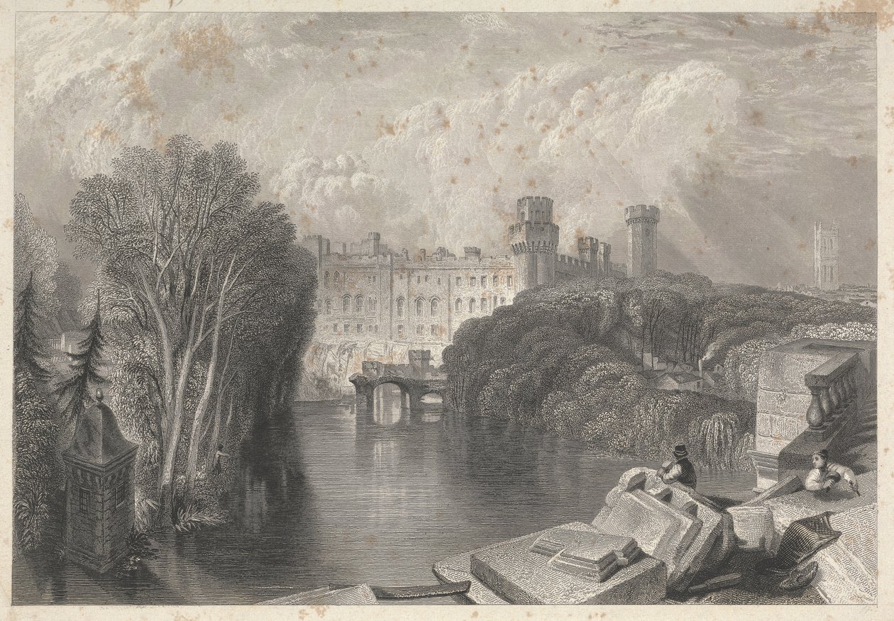 Castillo de Warwick, Warwickshire de Robert Wallis