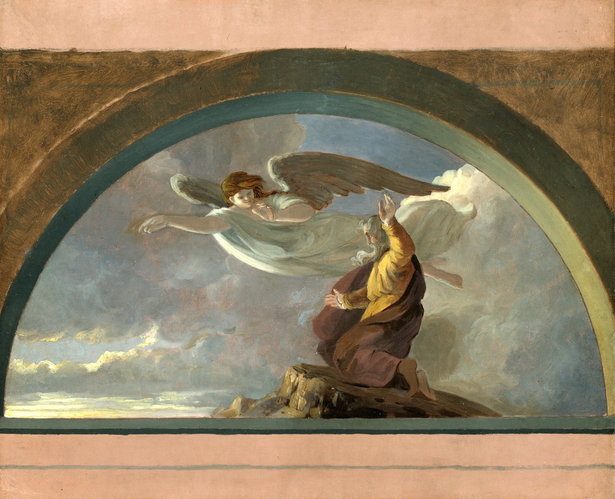 Moisés viendo la tierra prometida, ca. 1860-1865 de Robert Walter Weir