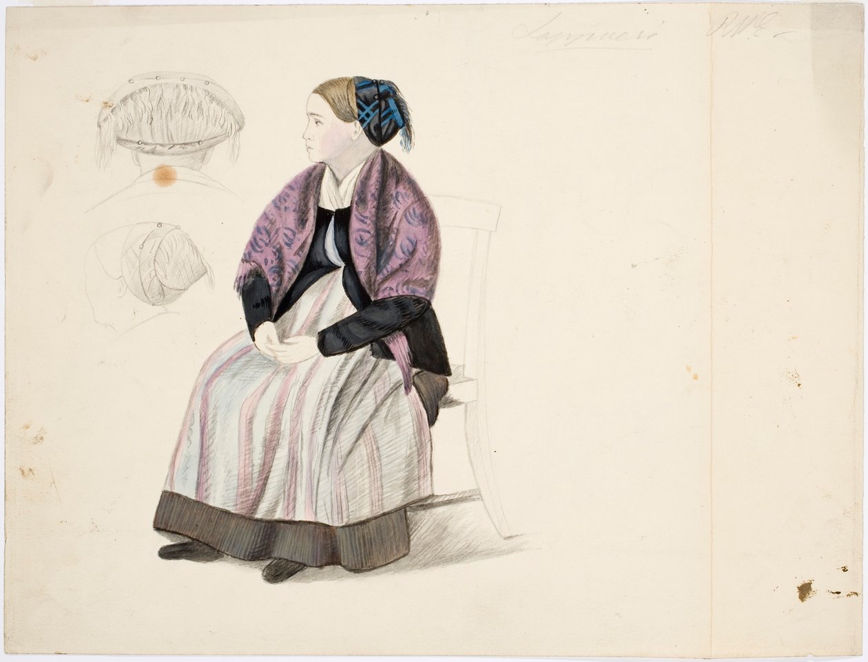 Campesina de Lappvesi de Robert Wilhelm Ekman