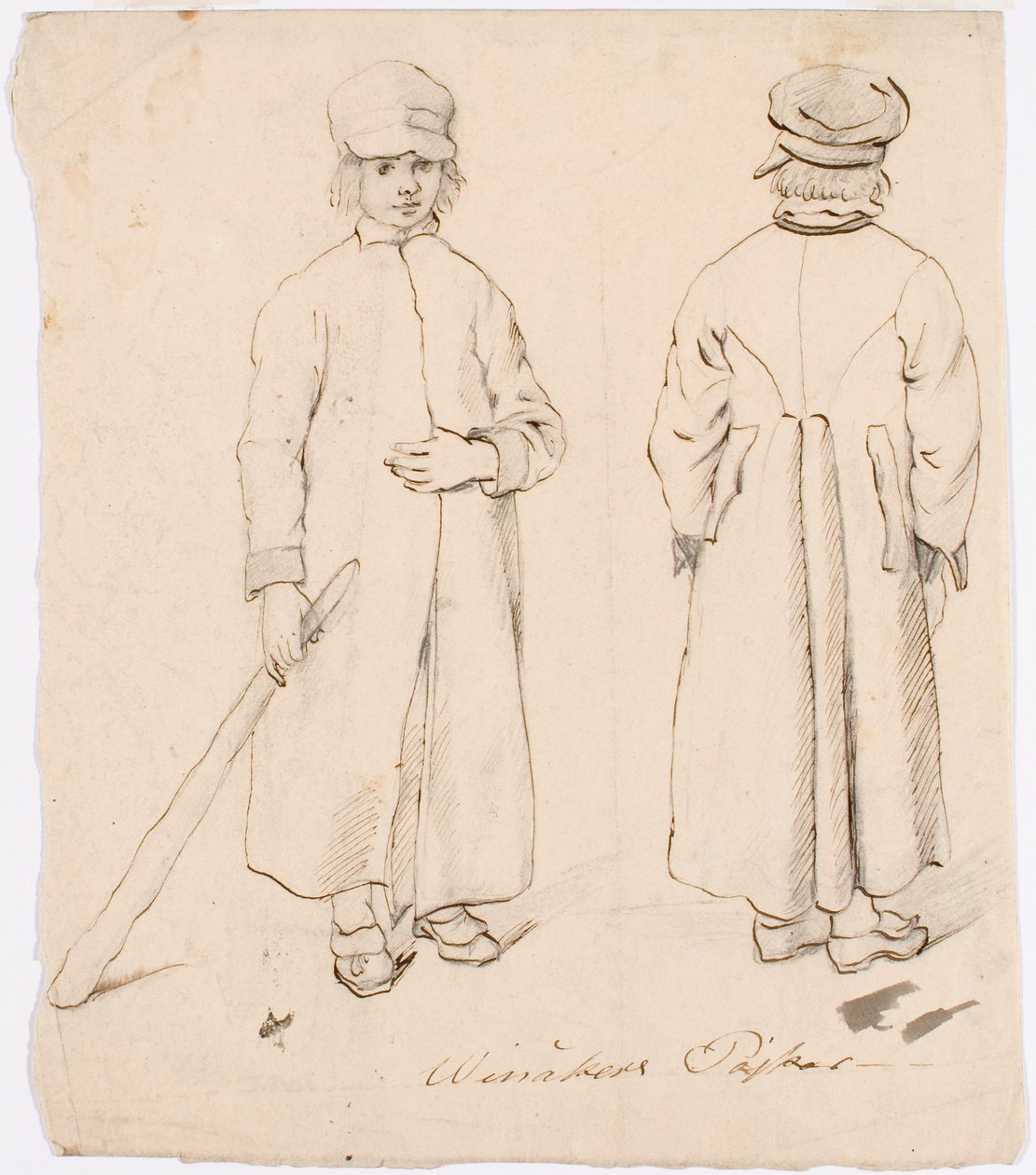 Niño Winaker en traje popular de Robert Wilhelm Ekman