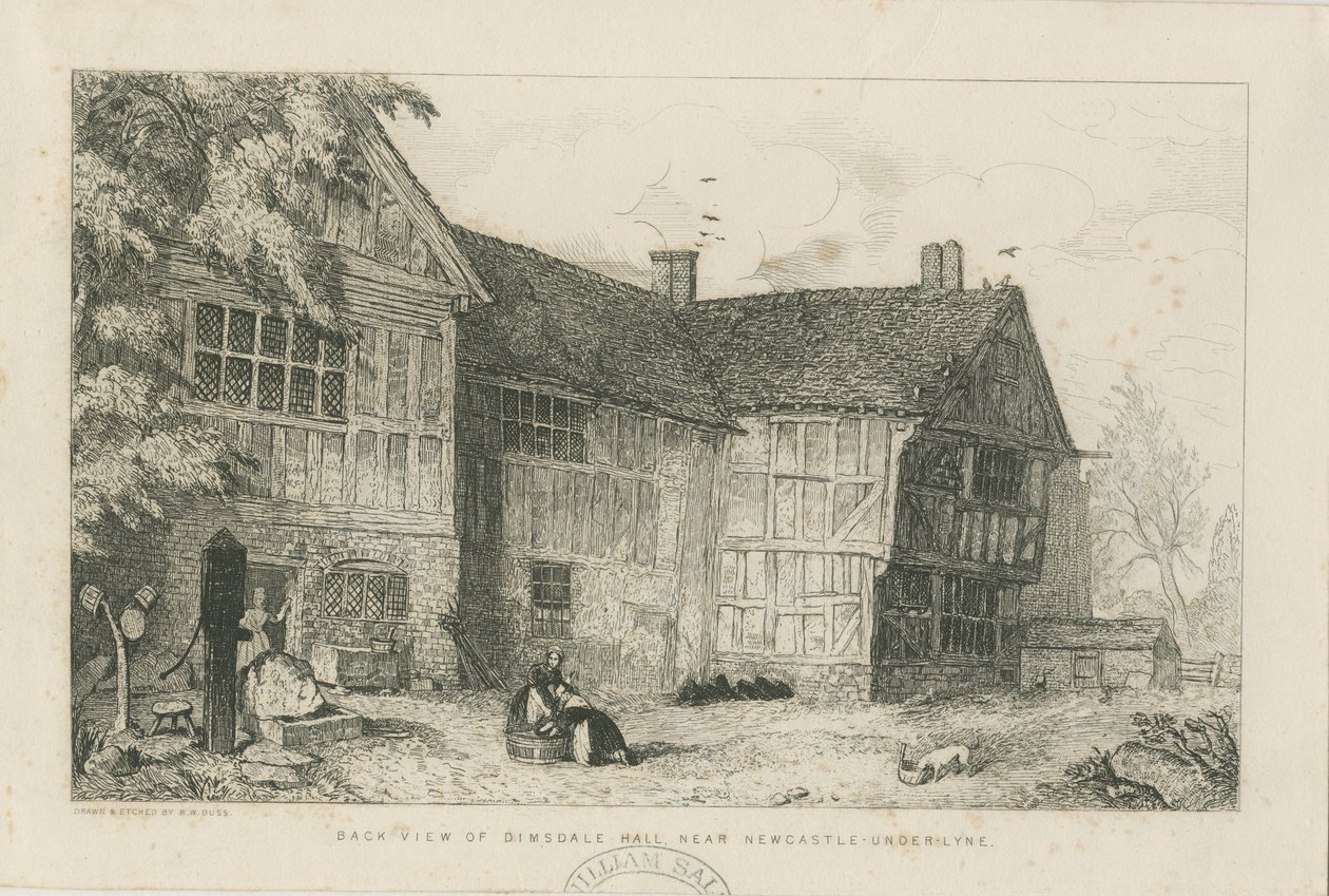 Salón Viejo de Dimsdale de Robert William Buss