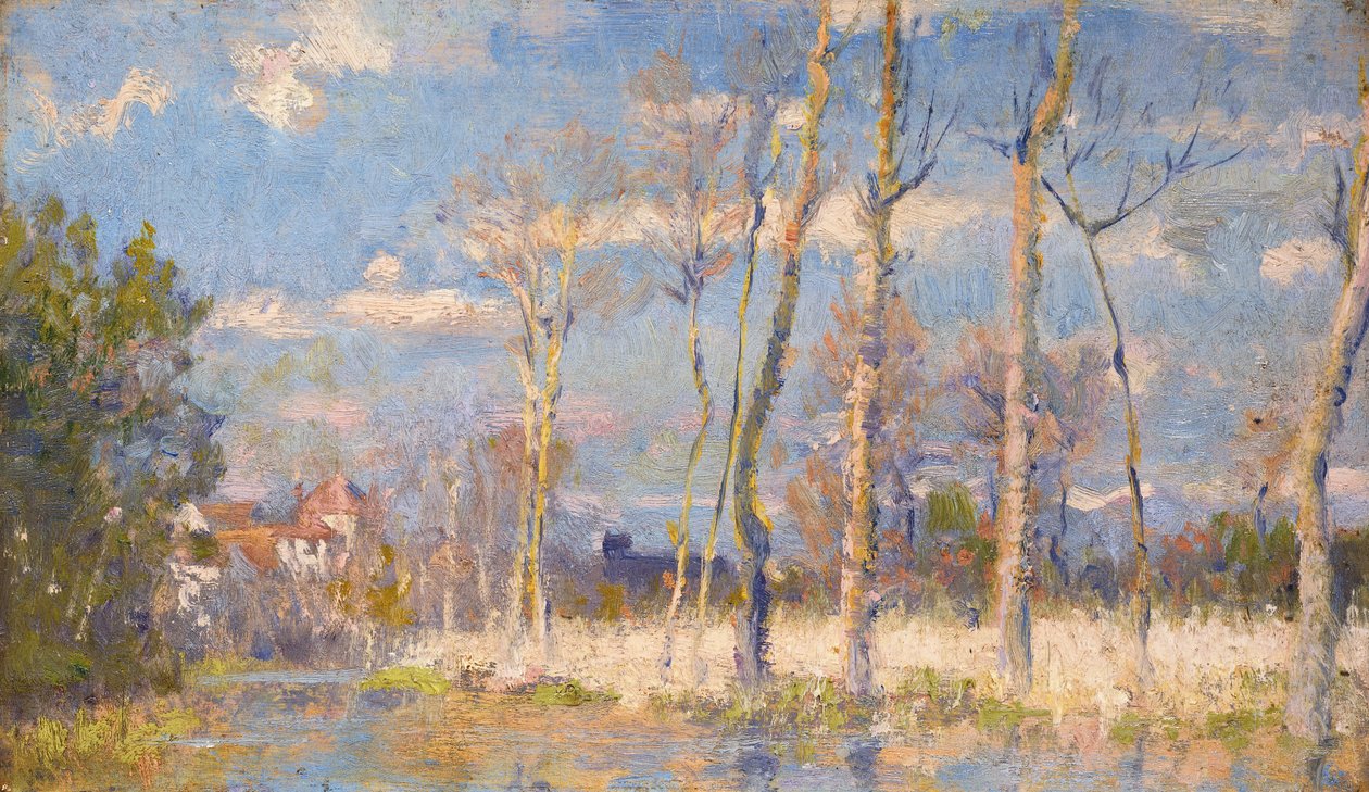 Primeros días de primavera de Robert William Vonnoh