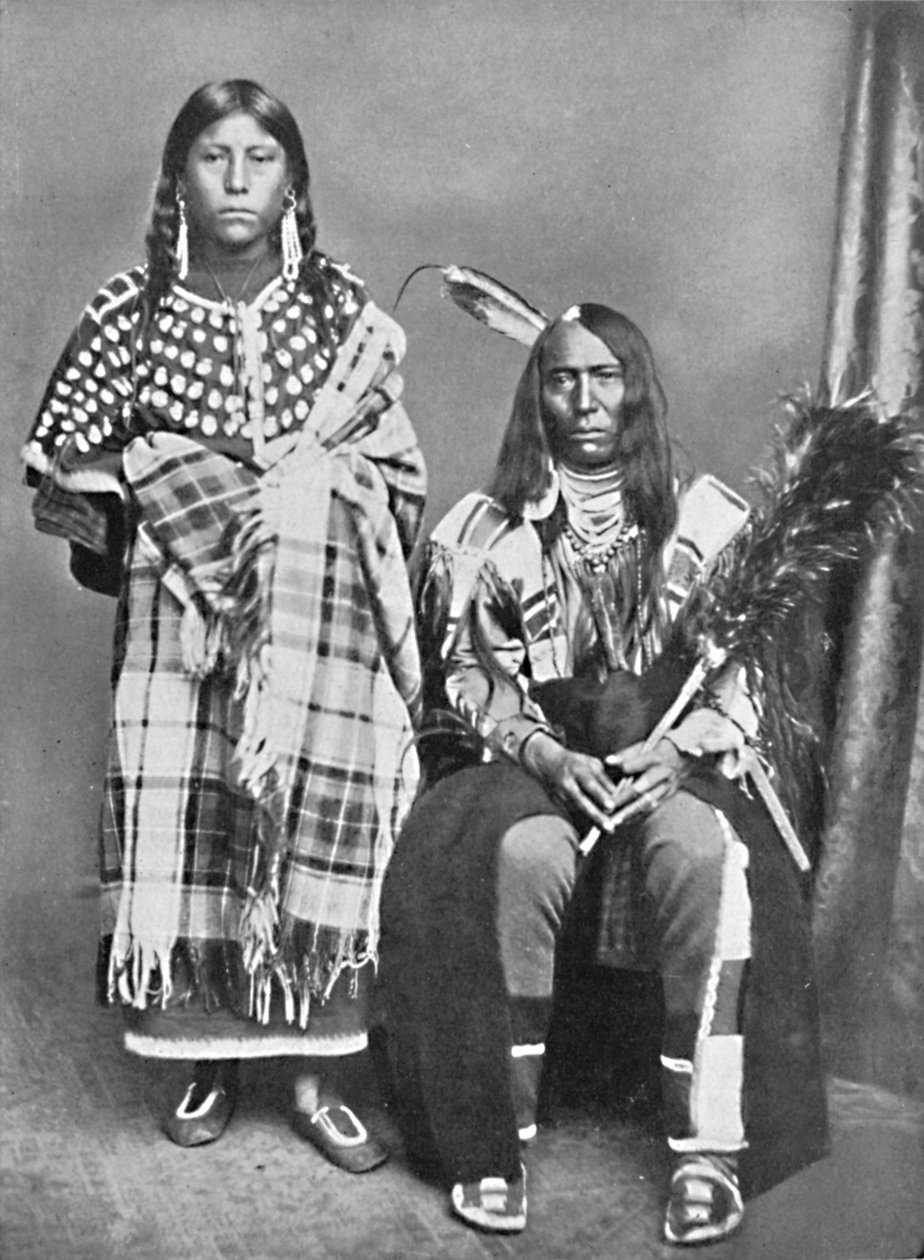 Un jefe sioux y su esposa, 1912 de Robert Wilson Shufeldt