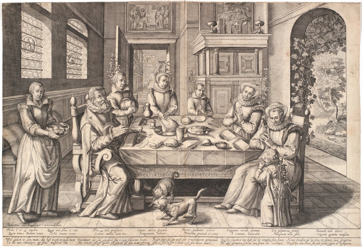 La oración de la mesa de Robert de Baudous