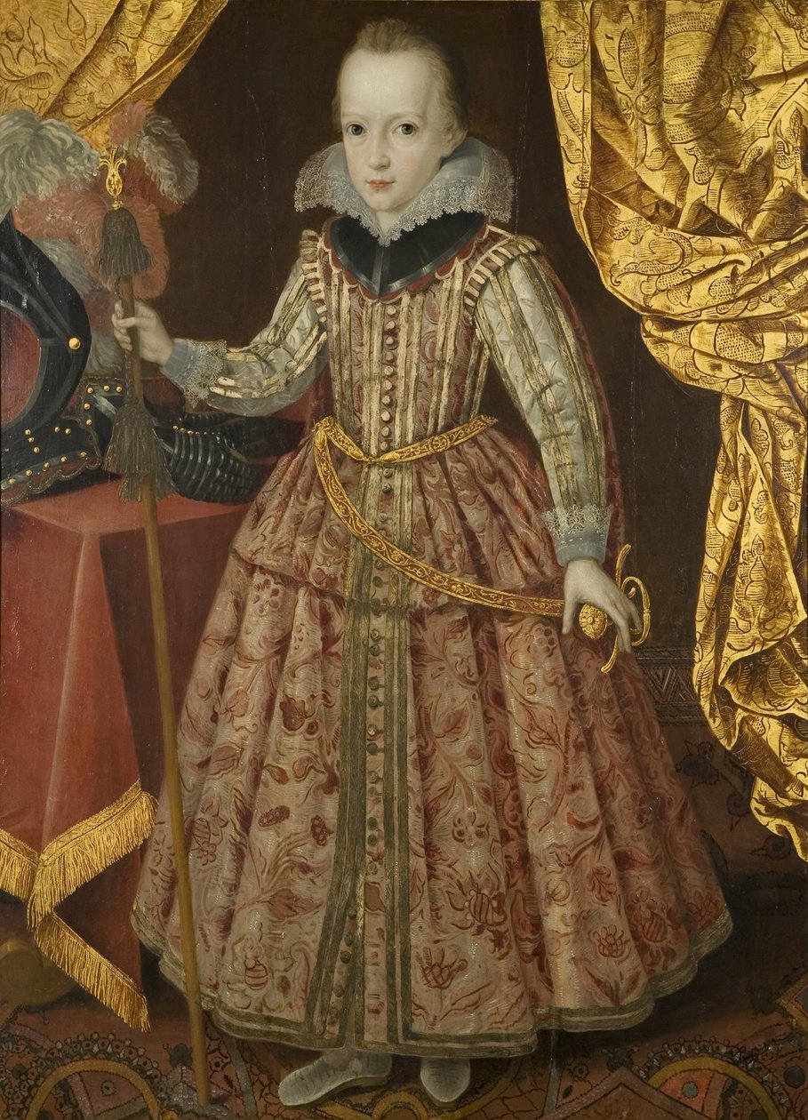 Carlos I (1600-49) cuando Duque de York, c.1605 de Robert the Elder Peake